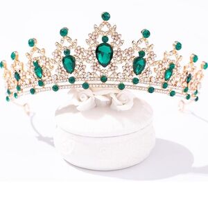Crystal Tiaras 2pc